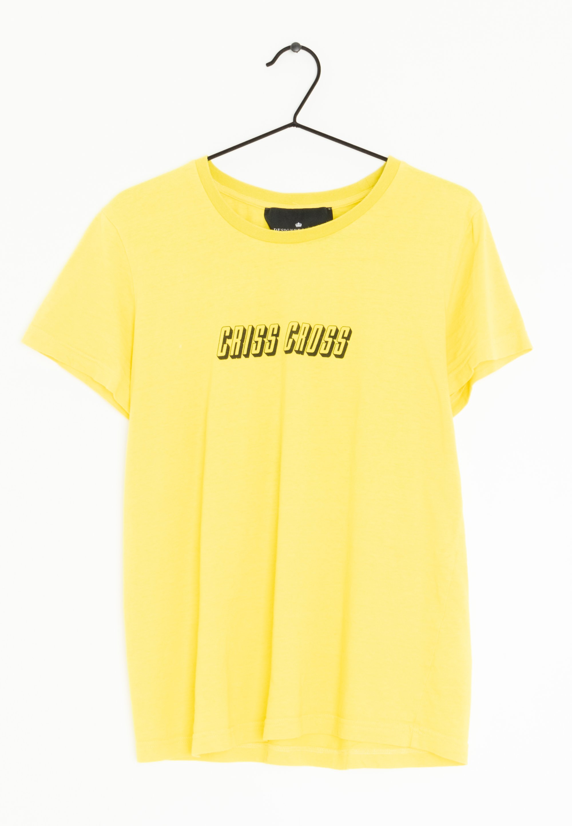 Designers Remix Print T-Shirt - Yellow - (Pre-Owned) - Zalando.Ie