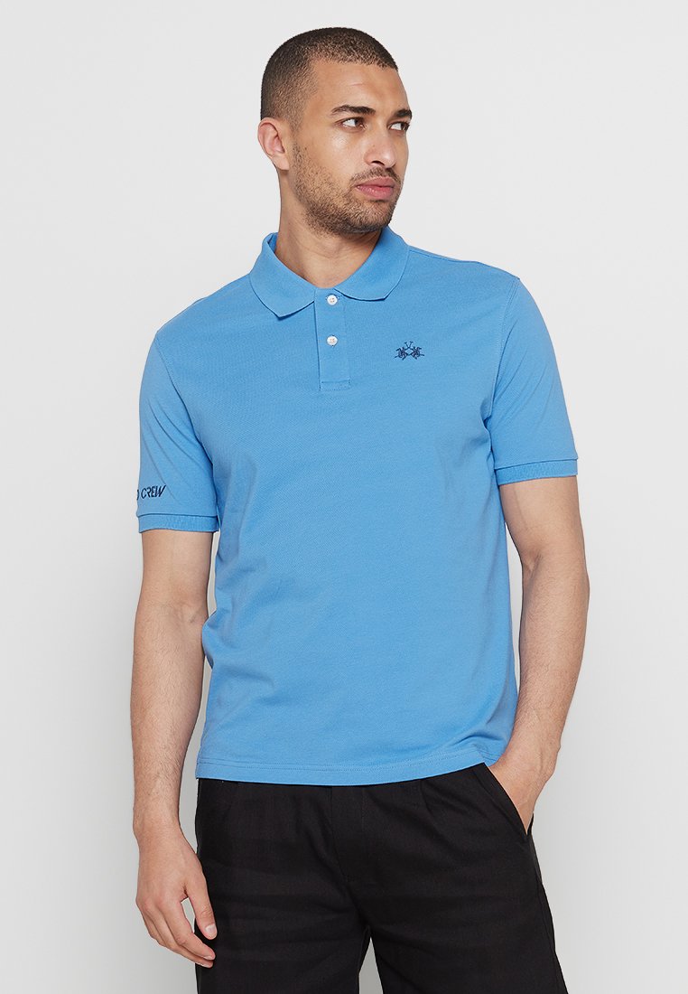 LA MARTINA Poloshirt blauw LA MARTINA Poloshirt blauw
