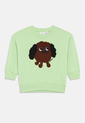 Mini Rodini DOGGIE CHENILLE UNISEX - Športni pulover - green