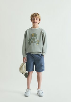 Scalpers, HAITI SKULL - Sudadera - khaki