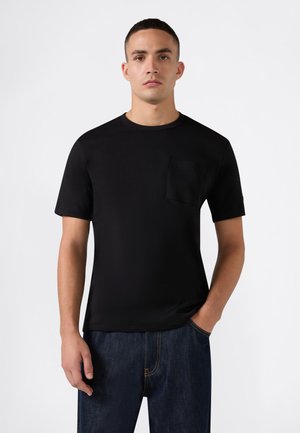 Champion, CHAMPION SS TEE CHAMPION CORE HERITAGE - T-shirt basic - black