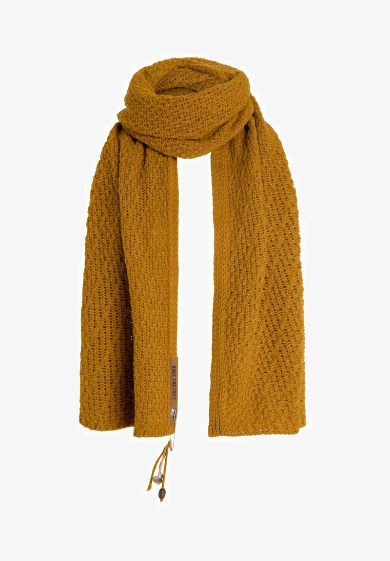 Knit Factory LUNA - Sjaal - ochre