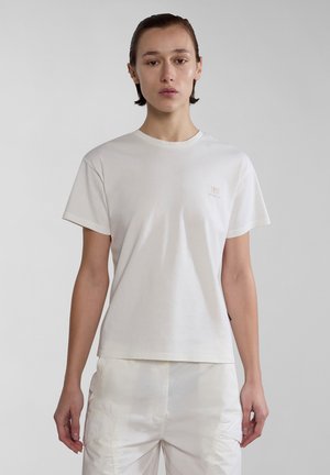 Napapijri NINA - T-shirts basic - white whisper