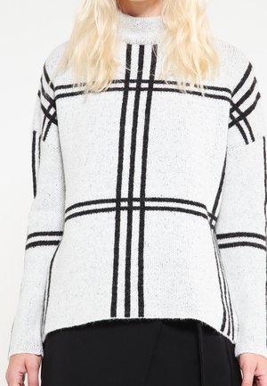 Striktrøje - off-white