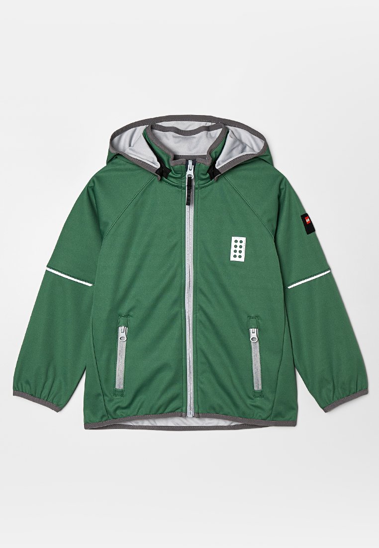 LEGO® kidswear Softshelljas groen