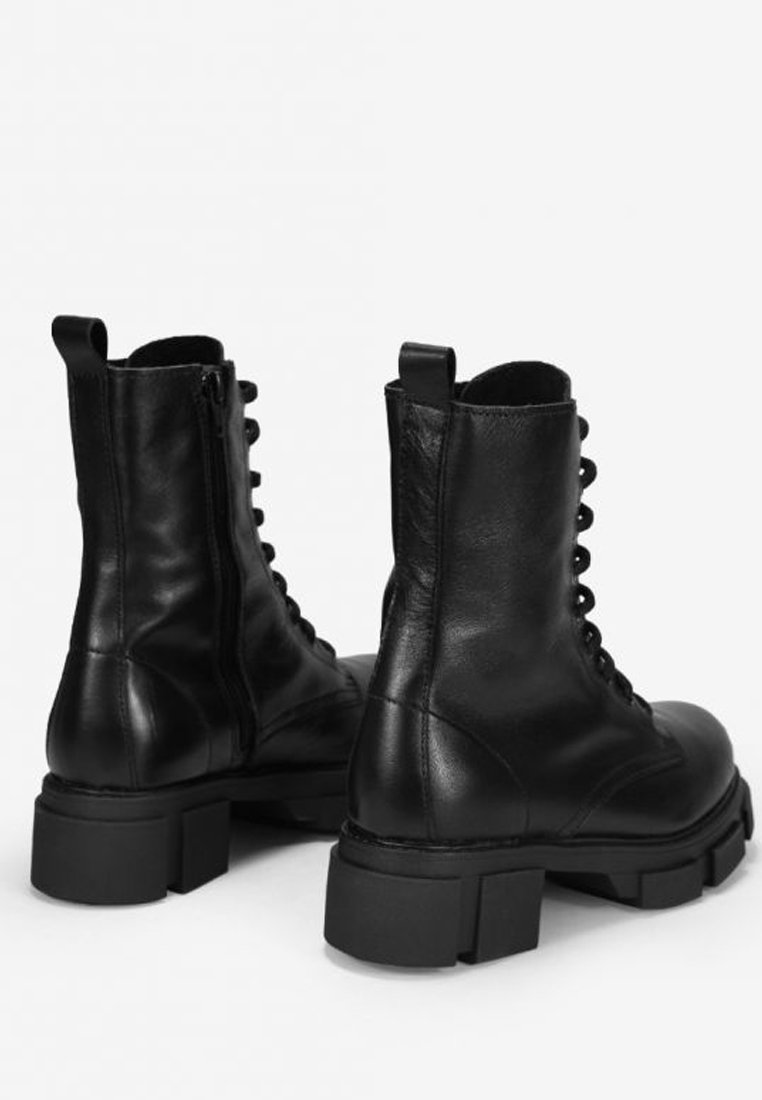 Bosanova BOTINES PIEL - Botines con cordones - black/negro - Zalando.es