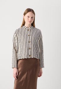 Lollys Laundry JACKET - Allvädersjacka - black/offwhite