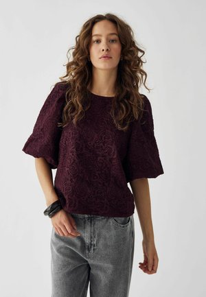 SHELLY  - Pusero - dusty mahogany