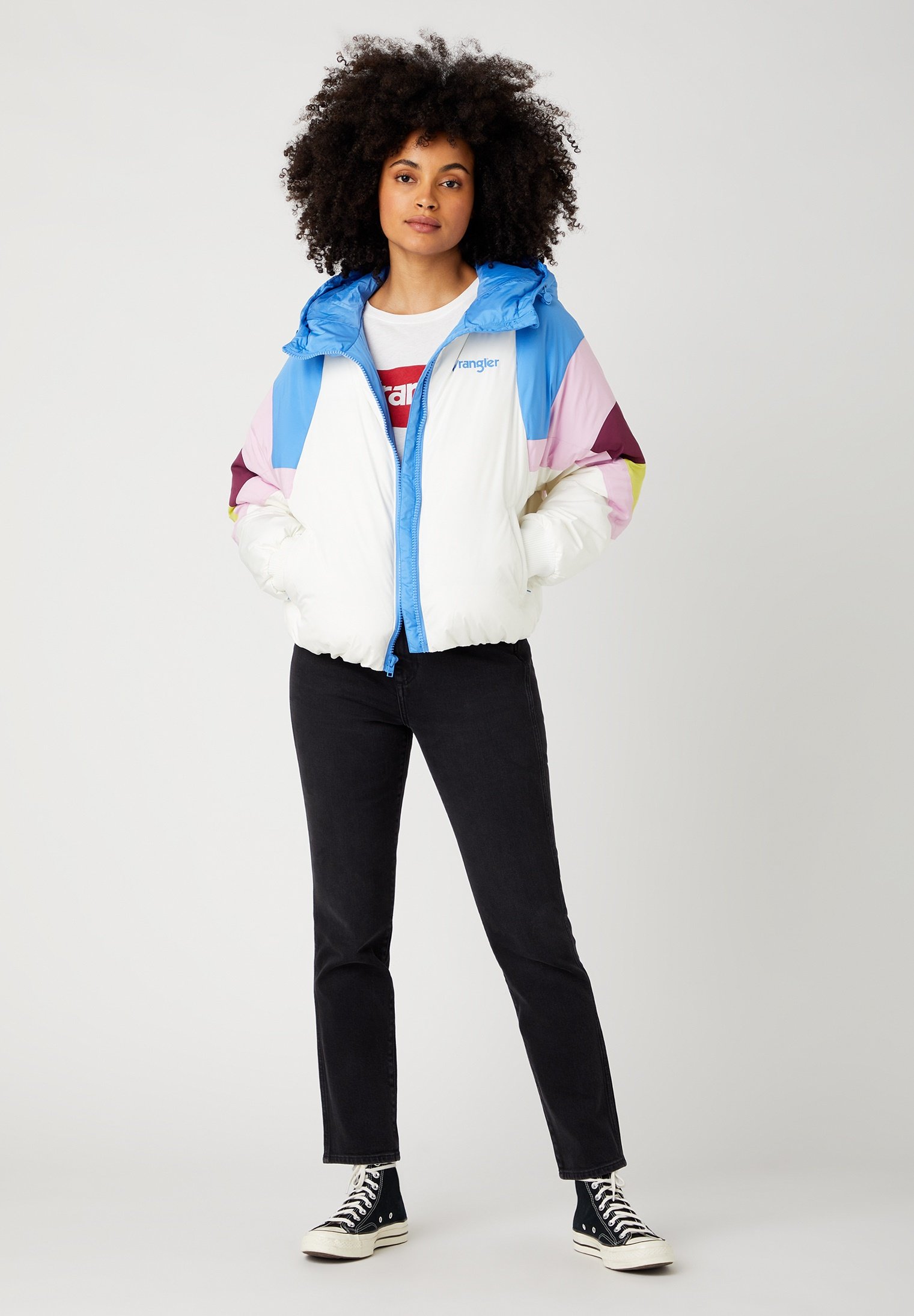 Wrangler RAINBOW PUFFER - Winter jacket 