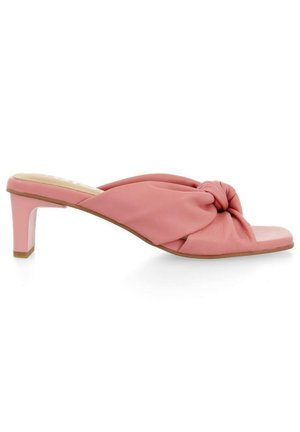 Ciabattine con tacco - light pink