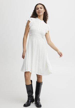 b.young BYFelice - Freizeitkleid - off white