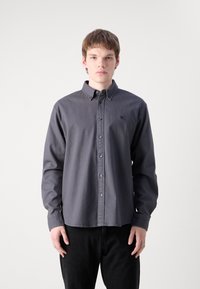 Calvin Klein Jeans GARMENT DYE SHIRT - Srajca - ebony
