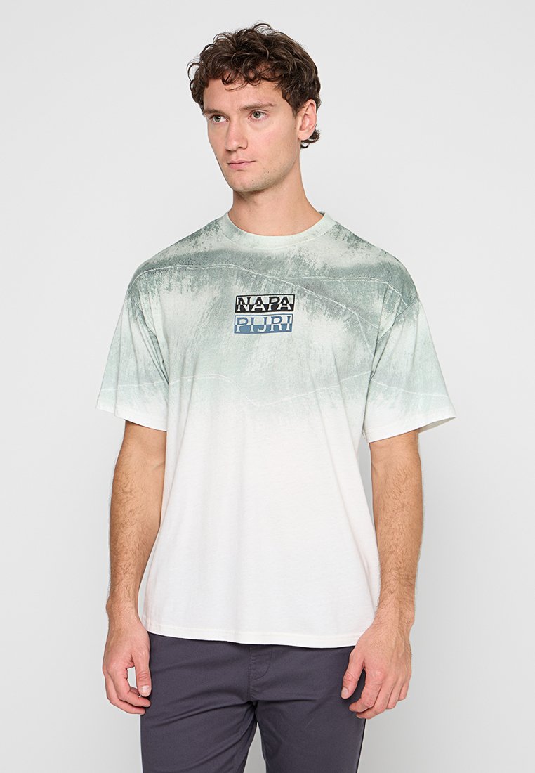 Napapijri T-shirt print wit