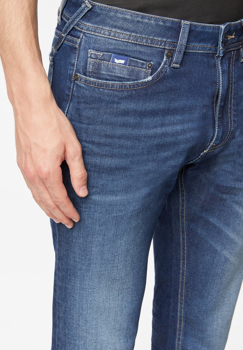 Herren Skinny Fit | GAS STRETCH ALBERT SIMPLE Jeans Slim Fit blau - LD07026 Herren Skinny Fit | GAS STRETCH ALBERT SIMPLE Jeans Slim Fit blau - LD07026