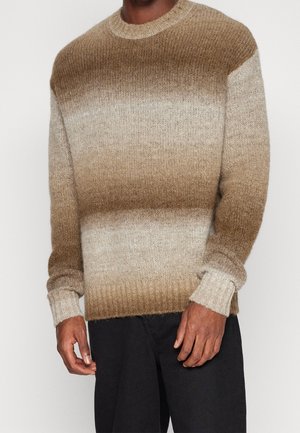 Strickpullover - taupe