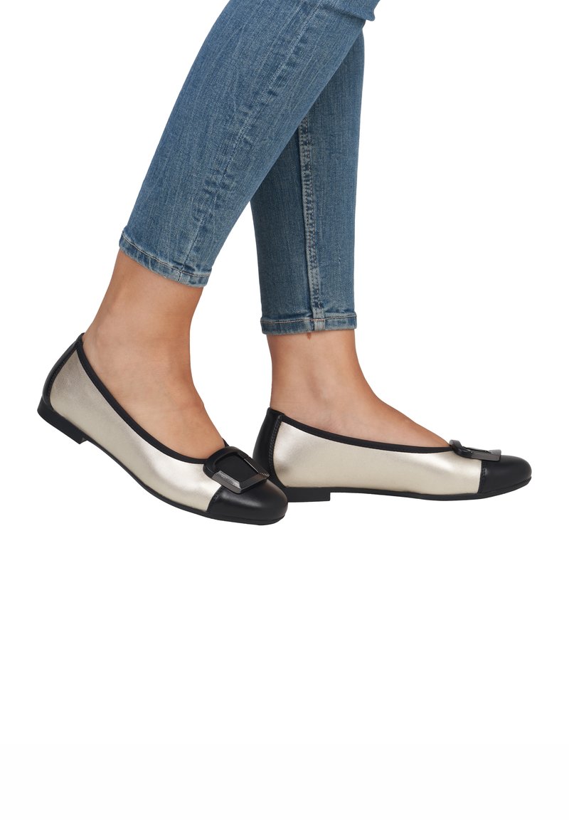 Remonte Klassischer Ballerina - schwarz