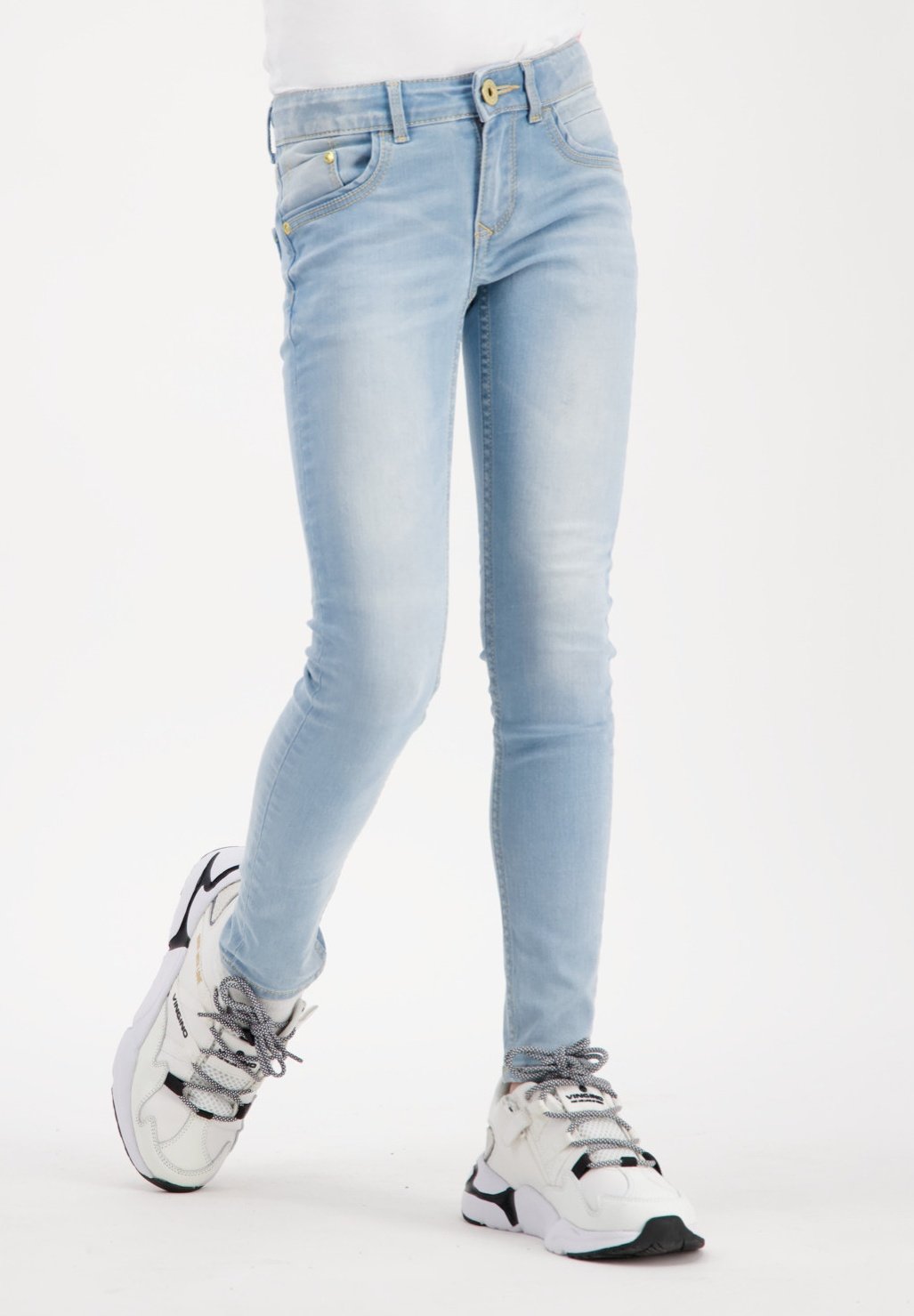 Vingino BERNICE - Jeans Skinny Fit - light indigo/hellblau - Zalando.de