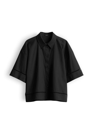someday., RELAXED BOXY DETAIL - Hemdbluse - black