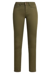 Pieces Vaqueros pitillo - dark green