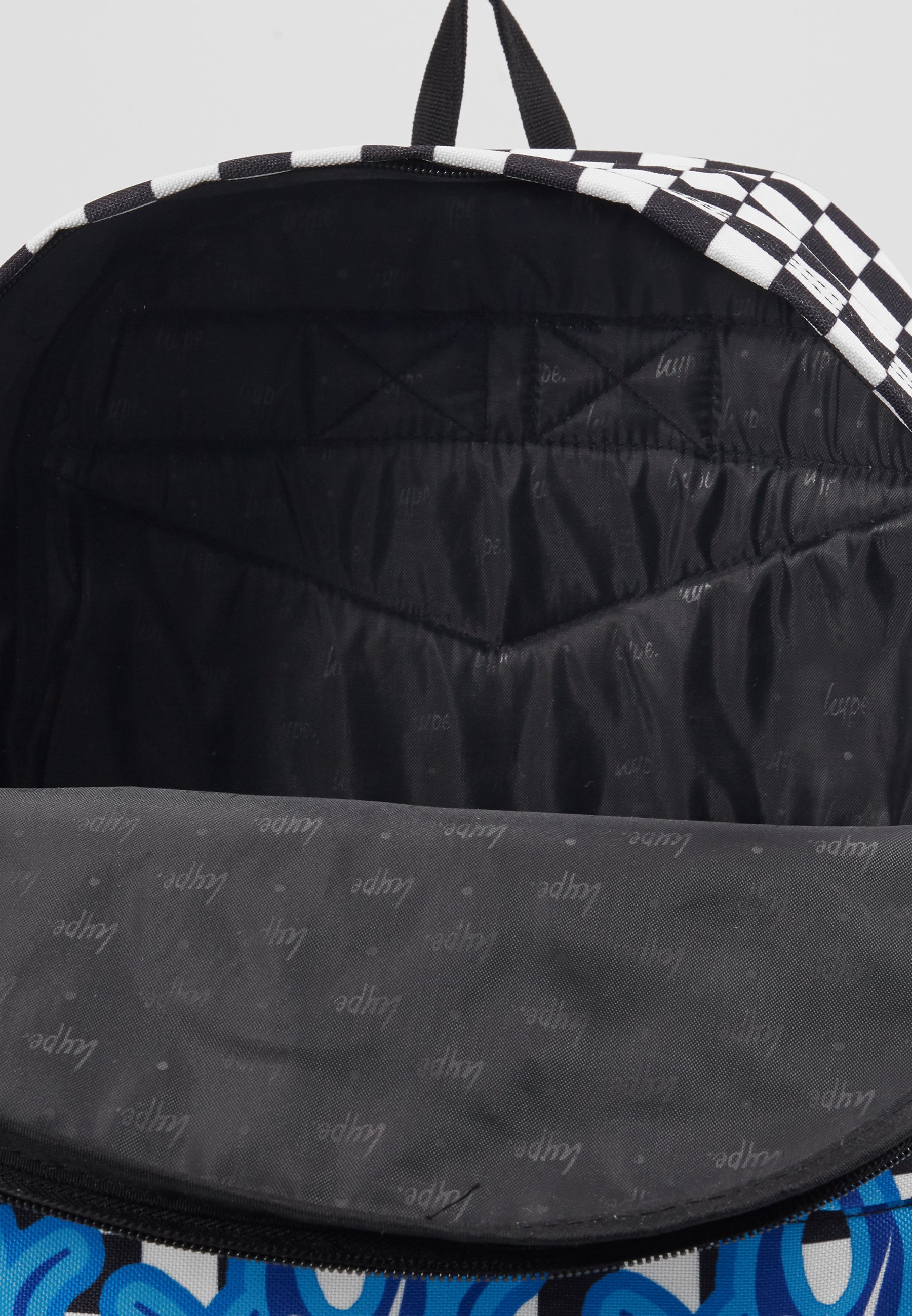 hype checkerboard backpack