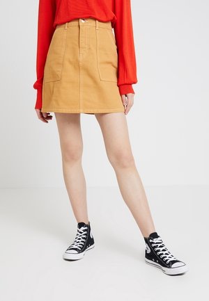 A-Linien-Rock - mustard yellow
