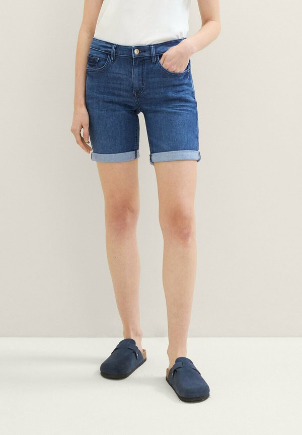 ALEXA  - Jeans Shorts - mid stone wash denim
