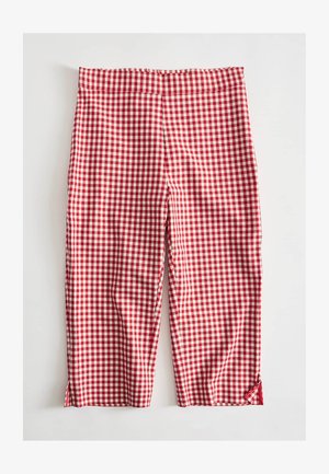 Guess, BEDRUCKTE CAPRIHOSEN - Shorts - rot