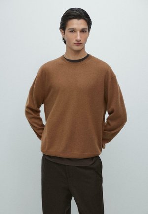 CREW NECK SWEATER  - Maglione - camel