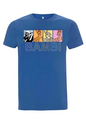 BAMBI BAMBI CHARACTERS BOX UP UNISEX - Camiseta estampada - bright blue
