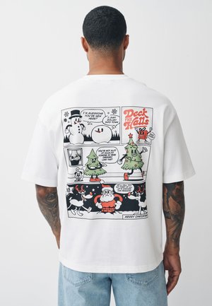 Next CHRISTMAS - Camiseta estampada - white comic strip