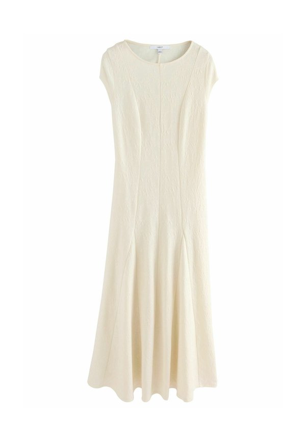 REGULAR FIT - CAP SLEEVE MIDI - Strickkleid