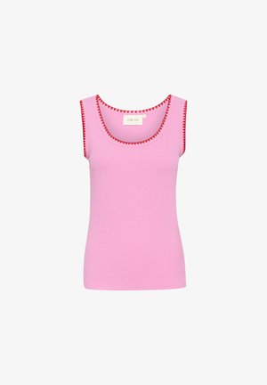 Cream CRRIBBA - Top - begonia pink