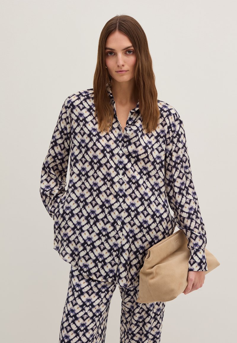 Stefanel Overhemdblouse meerkleurig Stefanel Overhemdblouse meerkleurig