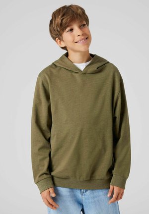 KLASSISCHES - Jersey con capucha - winter moss