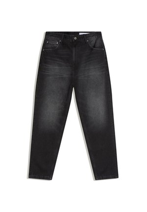 Laza szabású farmerek - black