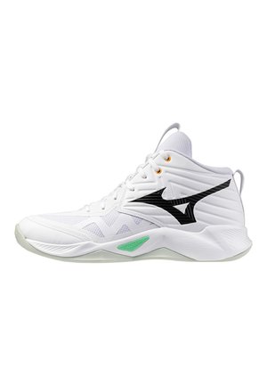 WAVE MOMENTUM PRO MID - Sneaker high - white black frozenemerald