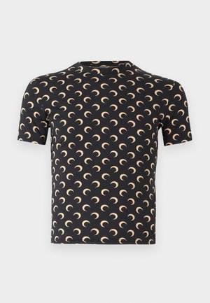 MARINE SERRE MOON SHORT SLEEVES UNISEX - Print T-shirt - inverse tan