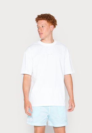 NEW LARGE SLOGAN TEE UNISEX - Camiseta estampada - bright white
