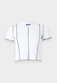 JXMINNA STITCH TEE  - T-shirt con stampa - bright white