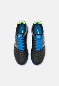 Nike Performance LUNAR GATO - Botas de futebol de salão - white/black/light photo blue