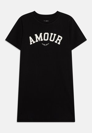 SHORT DRESS - Jerseykjole - black