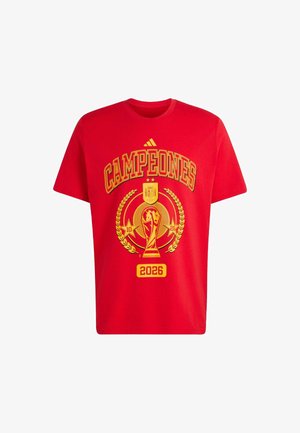adidas Performance, SPAIN HOME WC26 WINNER T-SHIRT MEN - Nationalmannschaft - better scarlet