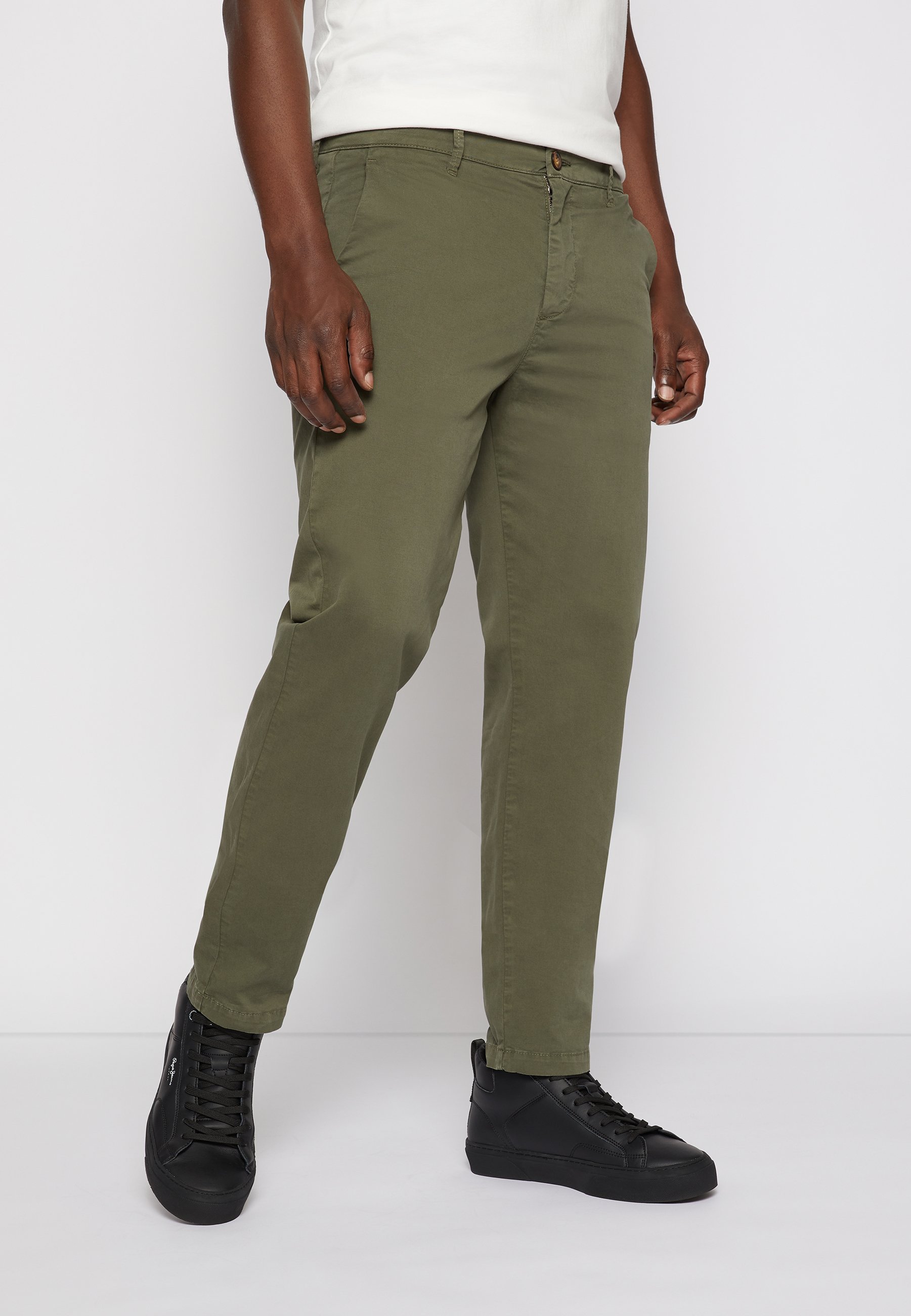 Pepe Jeans NEWTON - chinos - olive/verde oliva - Zalando.es