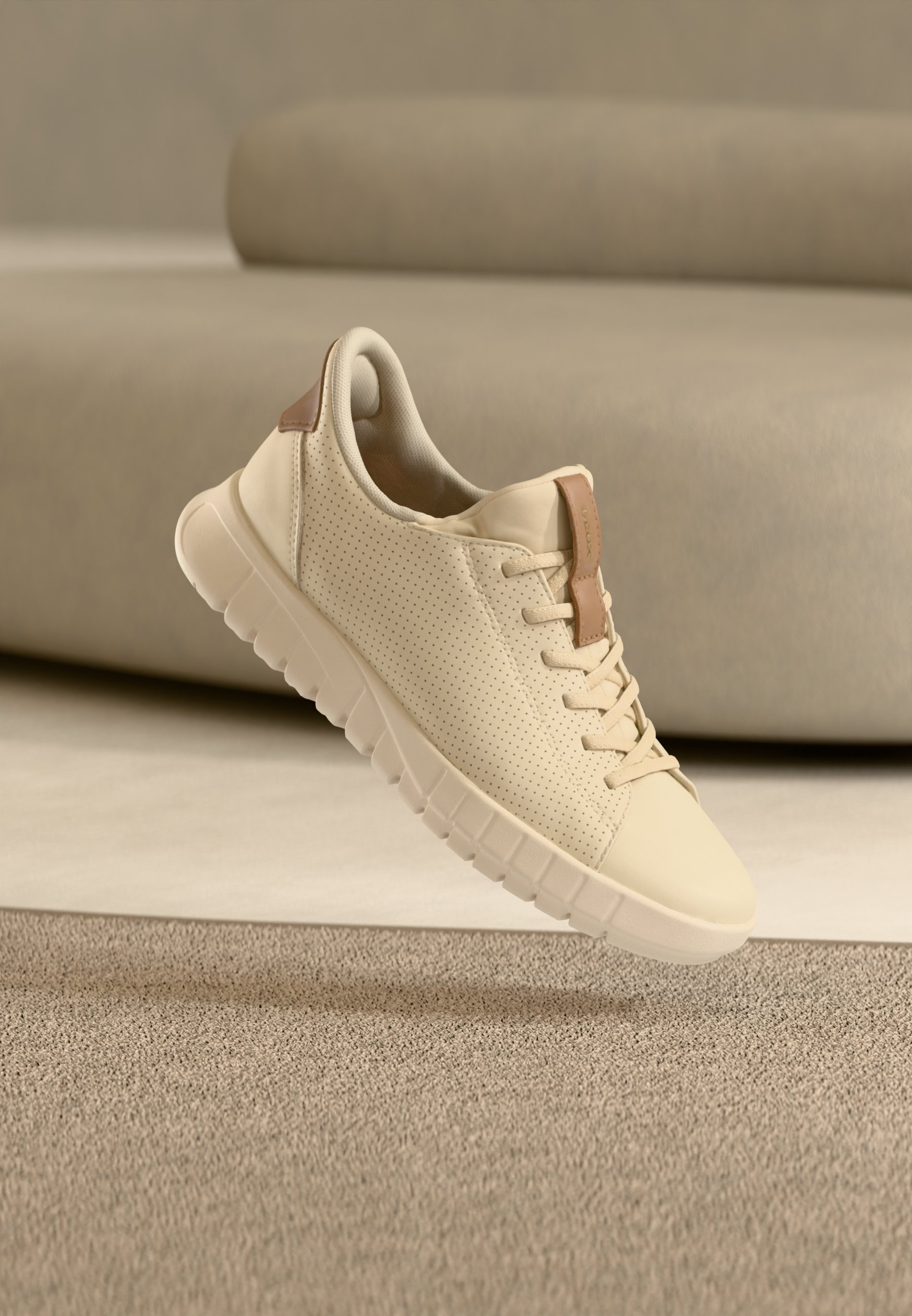 Zapatillas Geox D Flextride Plus A Para Mujer - Transpirables, Ligeras Y Con Tecnología De Flexibilidad