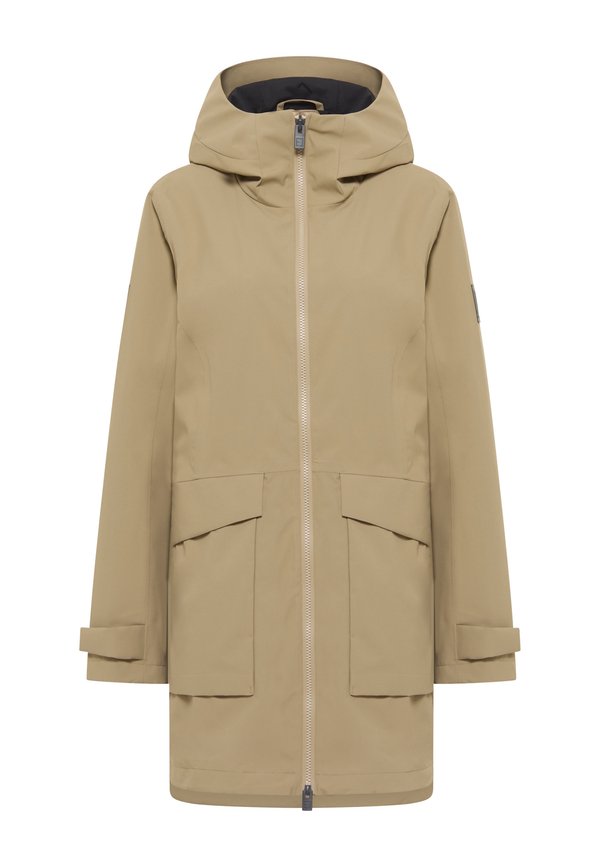 JUONI LANGE - Regenjacke / wasserabweisende Jacke - braun
