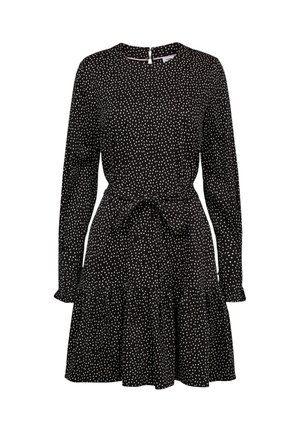 Nümph, NUDOTSIE SHORT DRESS - Robe de jour - caviar