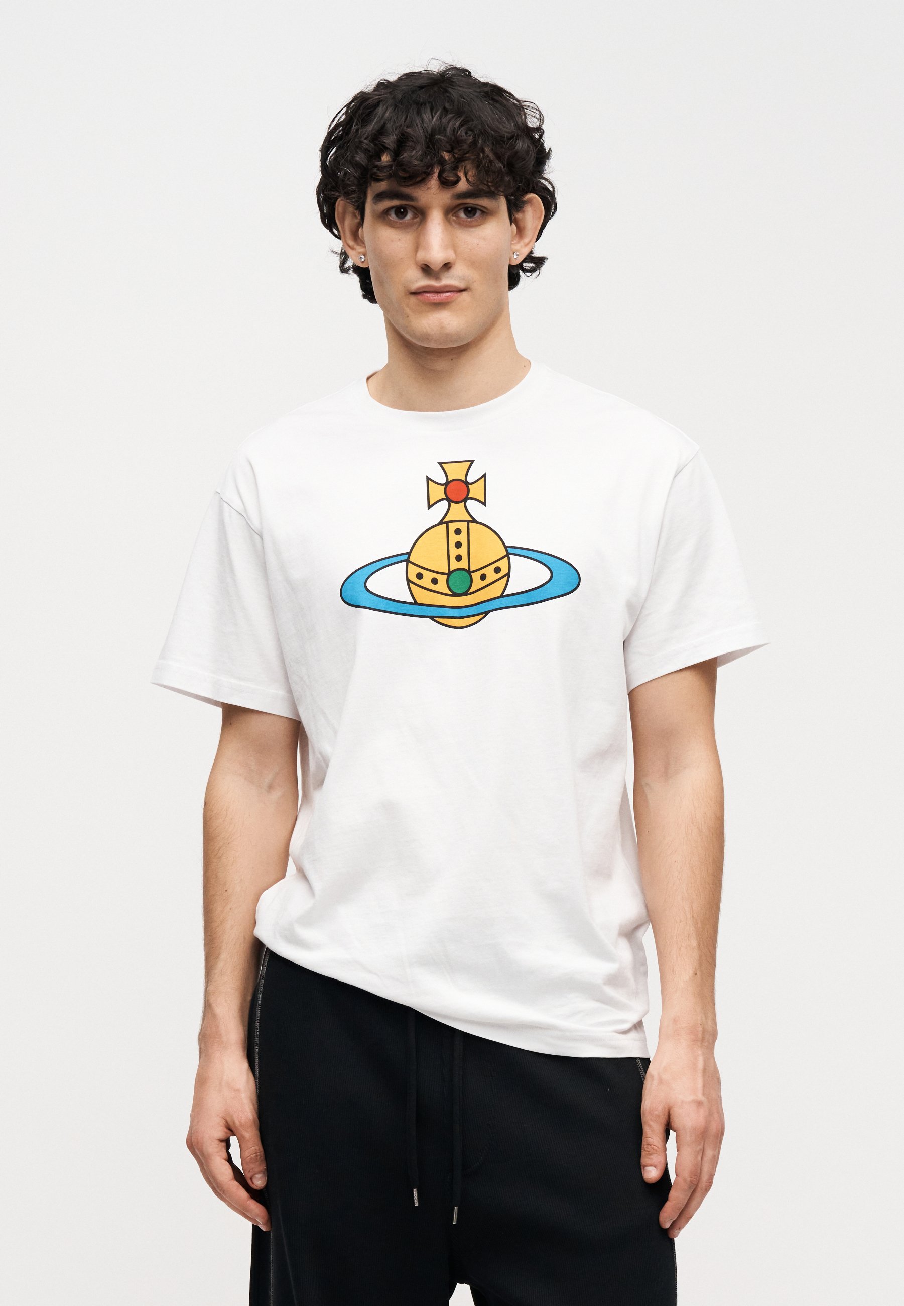 Vivienne Westwood OVERSIZED CLASSIC - Print T-shirt - white