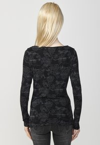 Koroshi Top s dlouhým rukávem - black
