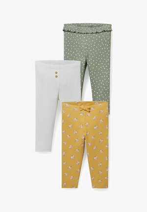 BABY SET VAN 3 - Leggings - gelb