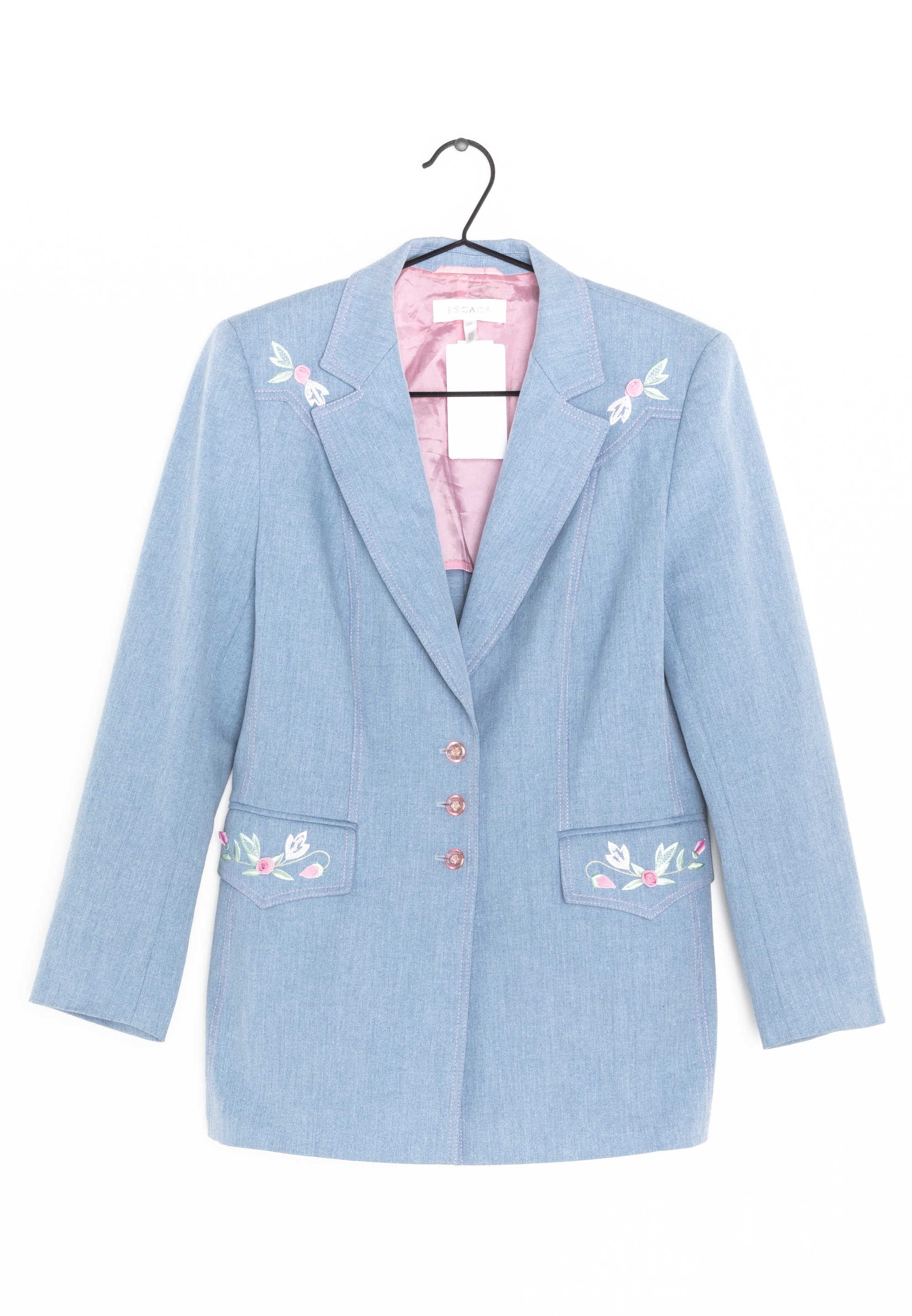 Escada Abrigo corto blue/azul - mano) -